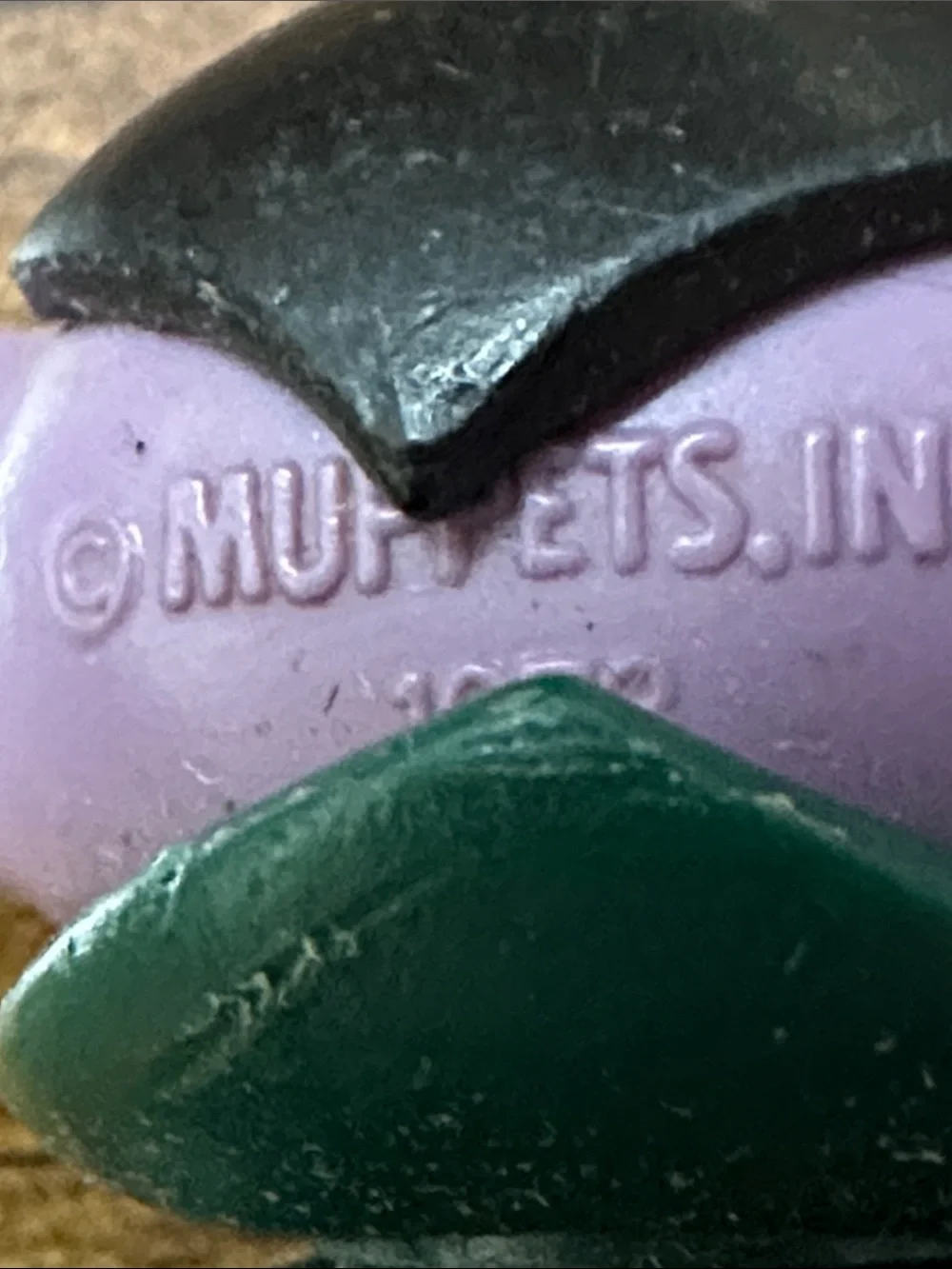Vintage Fisher Price count von count little people Muppet Series 1973